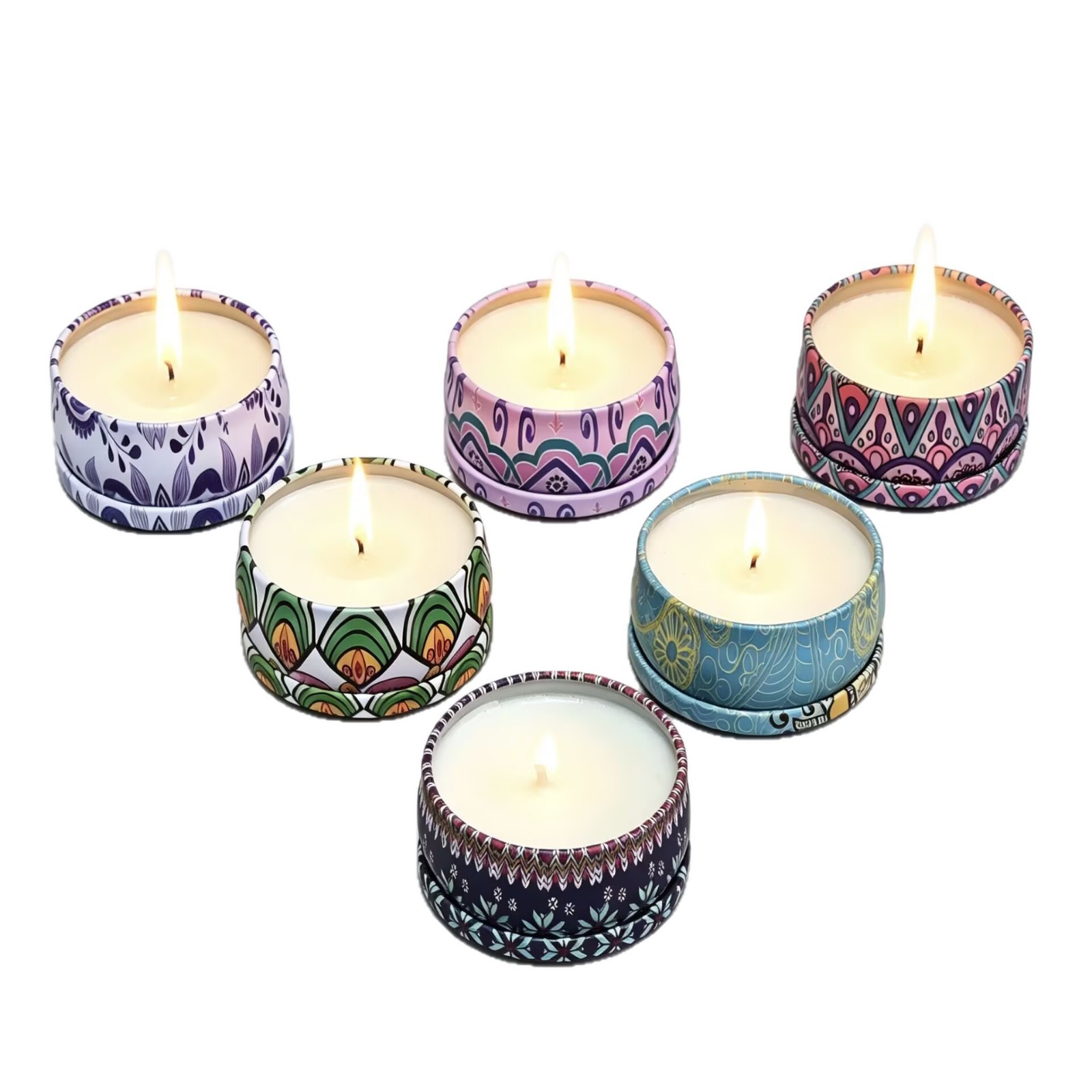 Dried Flower Smokeless Scented - Candle Souvenir 评论和价格