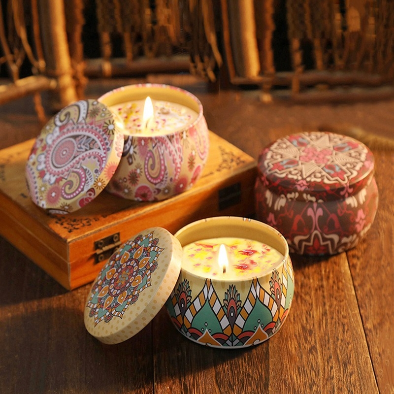 Dried Flower Smokeless Scented - Candle Souvenir 评论和价格