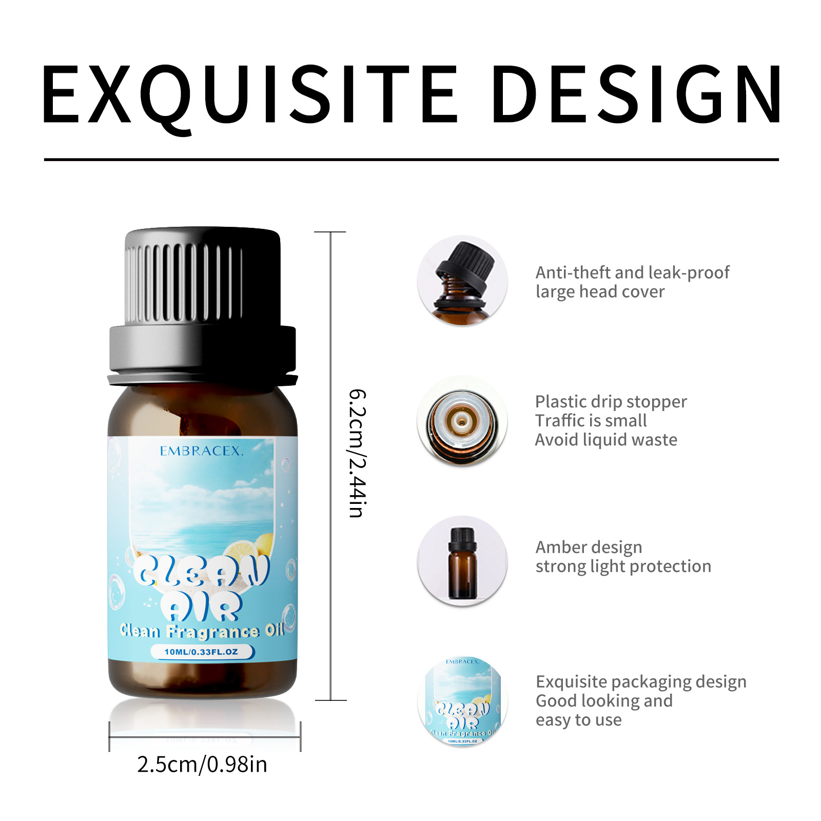 10ml Clean Air Essential Oil L - Candle Souvenir 评论和价格