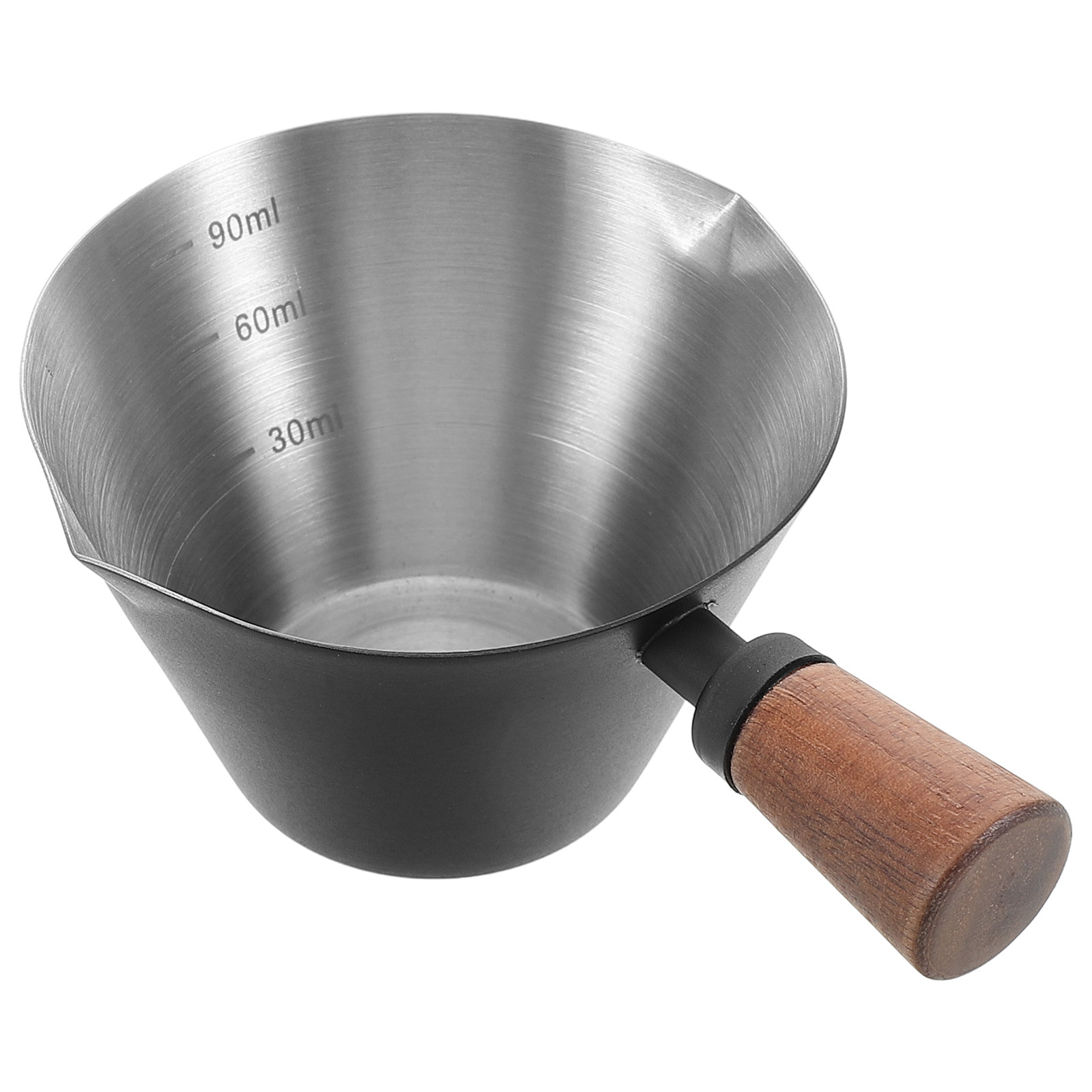Stainless Steel Espresso Cup w - Pour Spout Pitcher 评论和价格