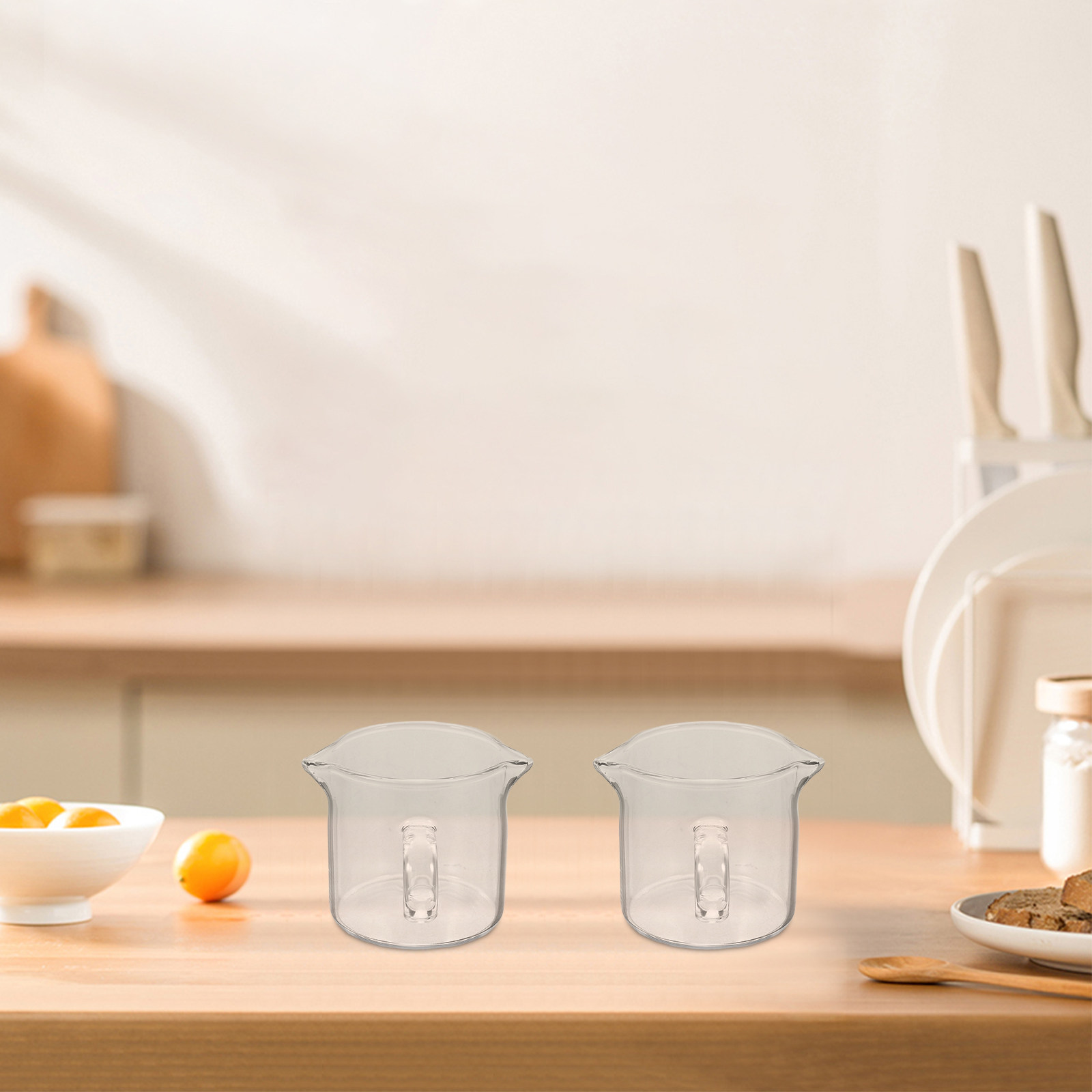 Transparent Small Glass Coffee - Pour Spout Pitcher 评论和价格