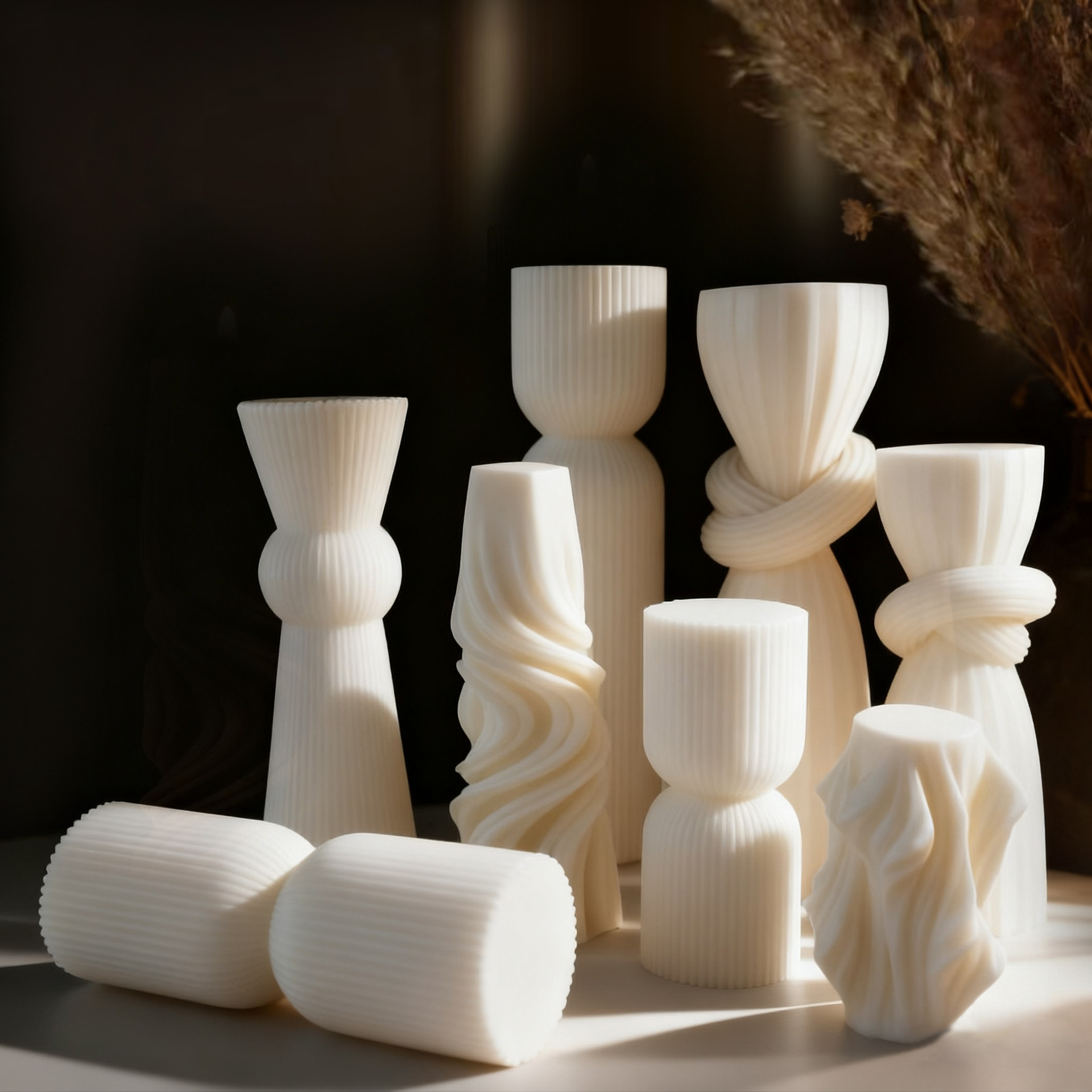 Nordic Minimalist White Scente - Candle Souvenir 评论和价格