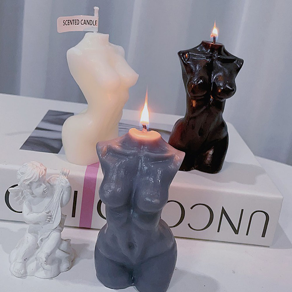 Female Torso Body Shape Scente - Candle Souvenir 评论和价格