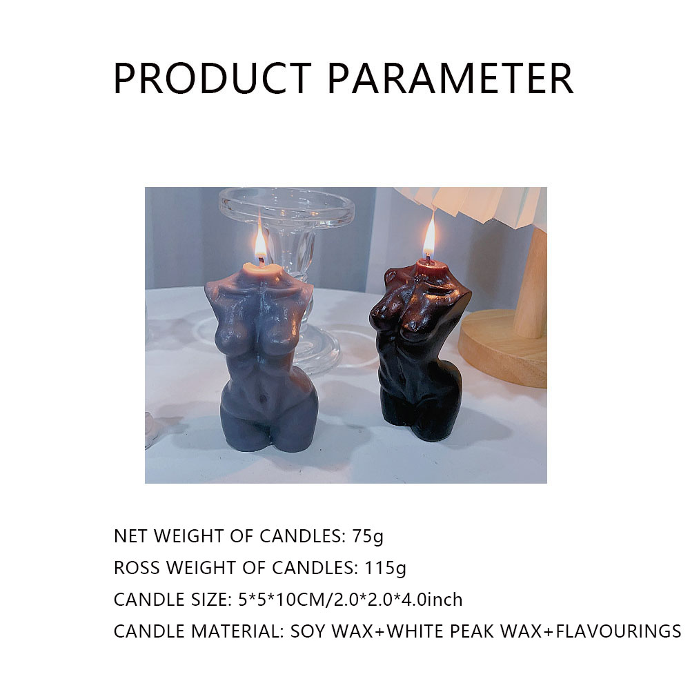 Female Torso Body Shape Scente - Candle Souvenir 评论和价格