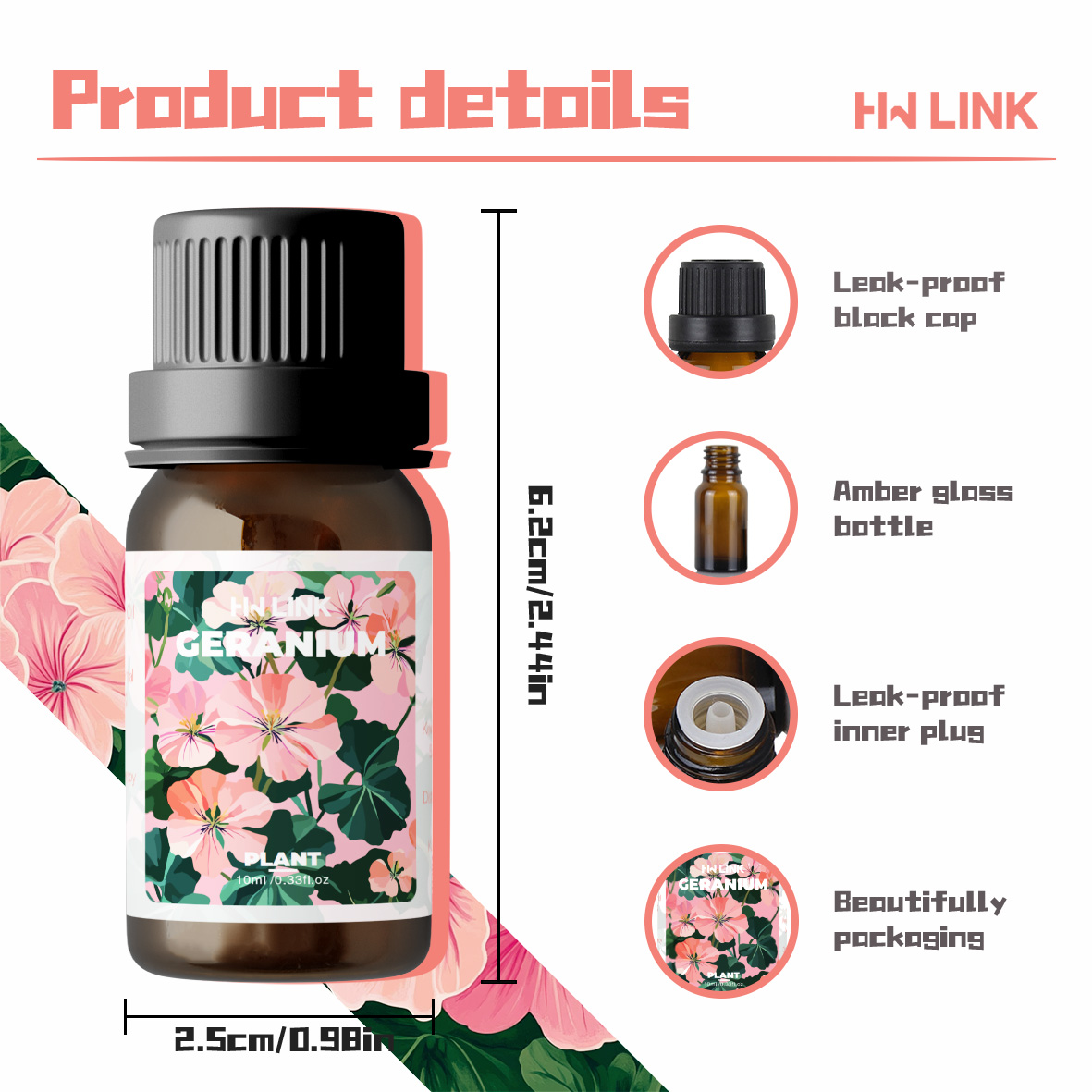Geranium Essential Oil 10ml 10 - Candle Souvenir 评论和价格