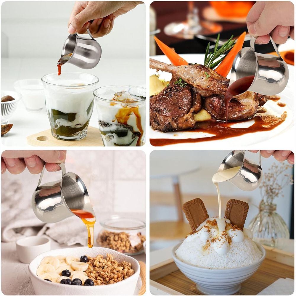 Latte Art Stainless Steel Coff - Pour Spout Pitcher 评论和价格