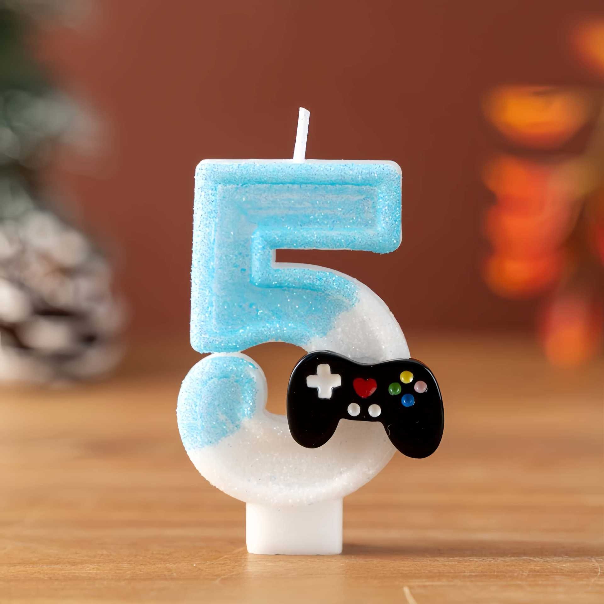 Cute Video Game Number Birthda - Candle Supplies Video 评论和价格