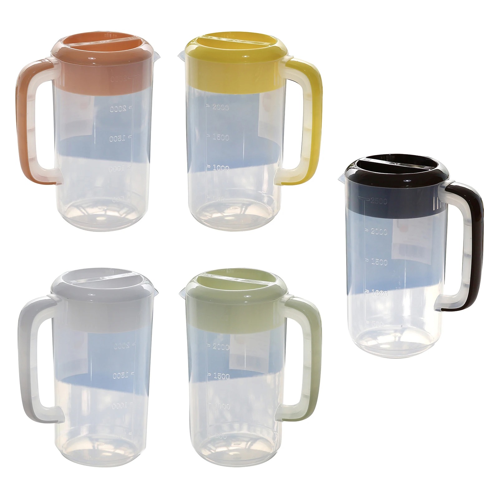 2500ML Large Refrigerator Wate - Pour Spout Pitcher 评论和价格