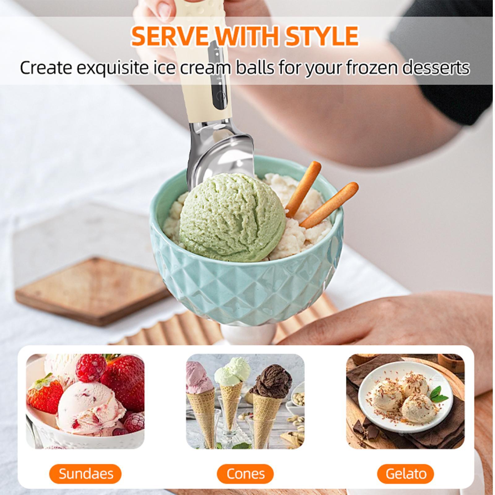 Ice Cream Scoop Electric Desse - Candle Shop 评论和价格