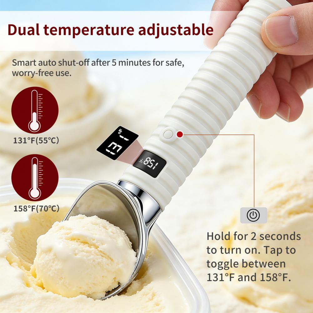 Electric Heated Ice Cream Scoo - Candle Shop 评论和价格